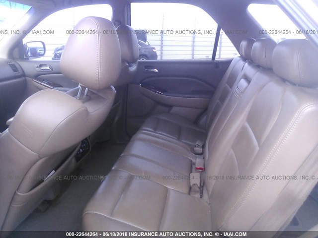 2HNYD18671H527384 - 2001 ACURA MDX TOURING GOLD photo 8