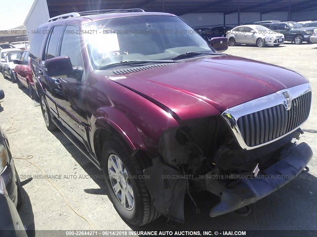 5LMFU28R54LJ05403 - 2004 LINCOLN NAVIGATOR MAROON photo 1