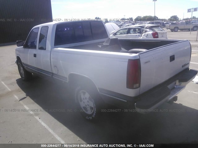 2GTEK19K5N1501133 - 1992 GMC SIERRA K1500 SILVER photo 3