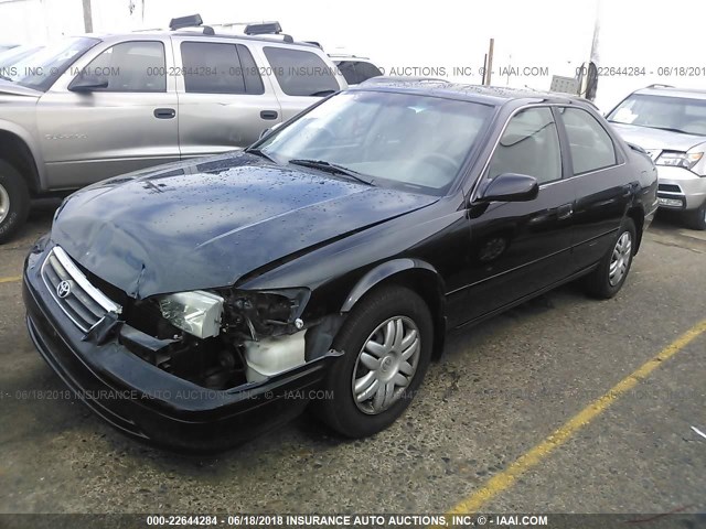 4T1BG22K51U064622 - 2001 TOYOTA CAMRY CE/LE/XLE 黑色 照片 2