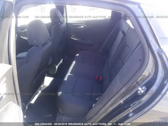 1G1ZB5ST6JF110905 - 2018 CHEVROLET MALIBU LS ნაცრისფერი ფოტო 8