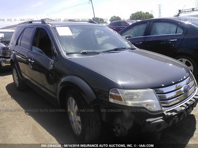 1FMDK03W38GA30975 - 2008 FORD TAURUS X LIMITED GRAY photo 1