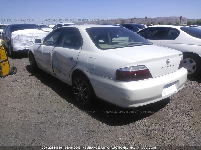 19UUA56863A064648 - 2003 ACURA 3.2TL TYPE-S WHITE photo 3