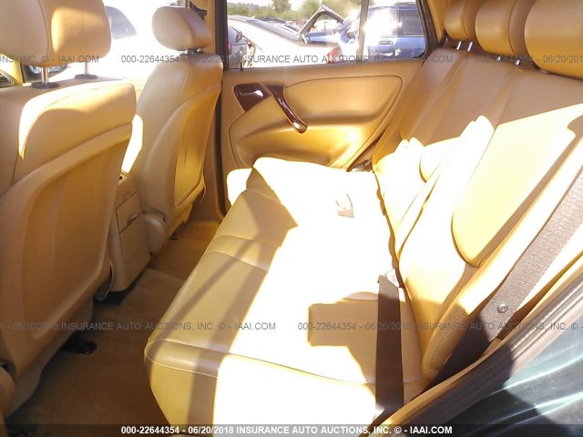 4JGAB72E0XA098818 - 1999 MERCEDES-BENZ ML 430 绿色 照片 8