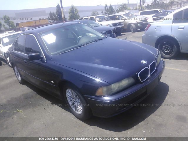 WBADT63413CK39728 - 2003 BMW 530 I AUTOMATIC BLUE photo 1