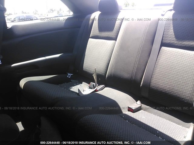 1HGEM22144L058646 - 2004 HONDA CIVIC DX VP RED photo 8