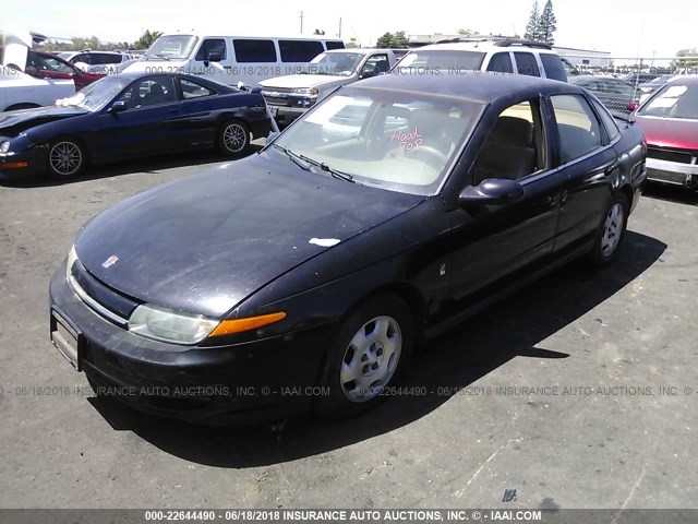 1G8JW52R5YY670484 - 2000 SATURN LS2 BURGUNDY photo 2