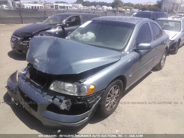 YV1RS640152478626 - 2005 VOLVO S60 Verde foto 2
