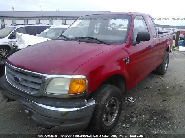 2FTRX18W84CA62102 - 2004 FORD F-150 HERITAGE CLASSIC RED photo 6