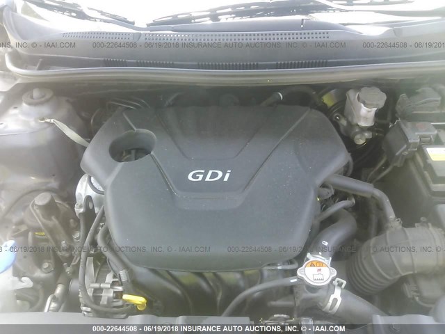 KMHCU5AE9GU259108 - 2016 HYUNDAI ACCENT SPORT ნაცრისფერი ფოტო 10