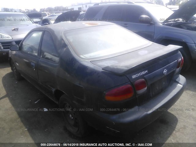 1N4AB42D8WC509790 - 1998 NISSAN 200SX SE BLACK photo 3