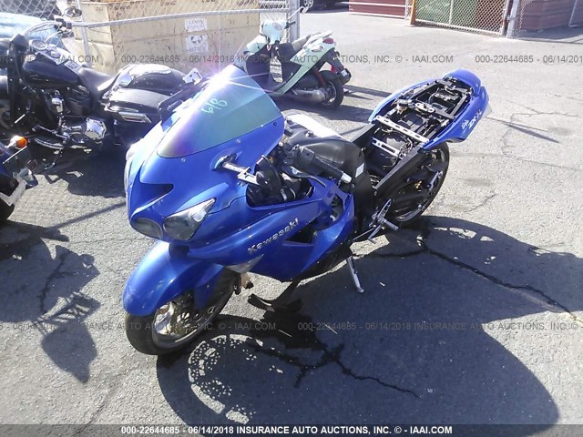 JKBZXNA136A004429 - 2006 KAWASAKI ZX1400 A BLUE photo 2