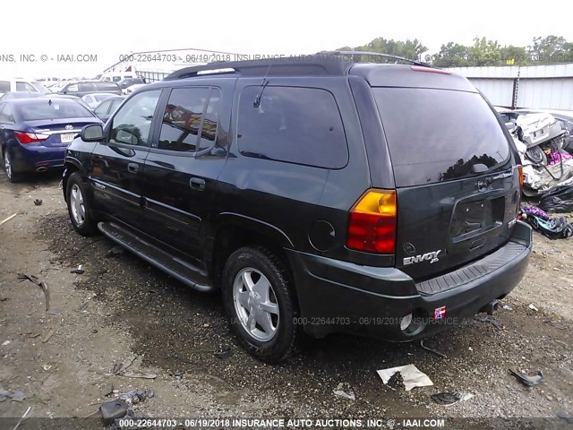 1GKET16S936133650 - 2003 GMC ENVOY XL GREEN photo 3