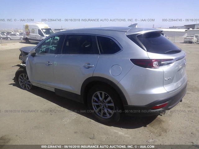 JM3TCABY9J0216418 - 2018 MAZDA CX-9 SPORT SILVER photo 3