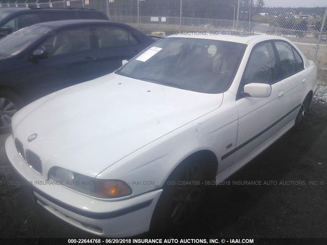 WBADM6343YGU12937 - 2000 BMW 528 I AUTOMATIC WHITE photo 2