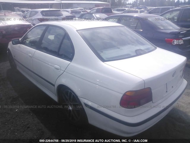 WBADM6343YGU12937 - 2000 BMW 528 I AUTOMATIC WHITE photo 3