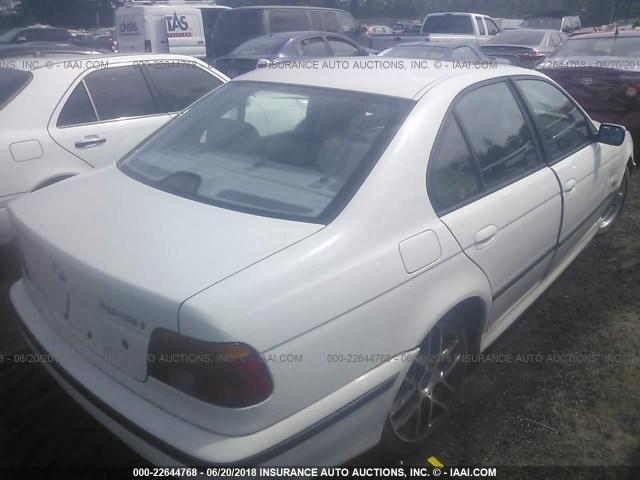 WBADM6343YGU12937 - 2000 BMW 528 I AUTOMATIC WHITE photo 4