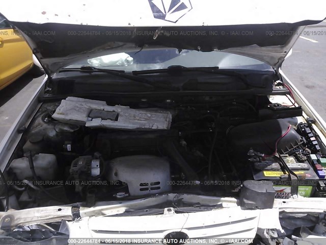 JT2BG22K4W0139158 - 1998 TOYOTA CAMRY CE/LE/XLE WHITE photo 10