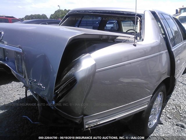 1G6KF5499XU710257 - 1999 CADILLAC DEVILLE CONCOURS GRAY photo 6