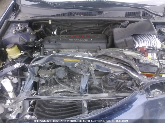 4T1BE32K82U588313 - 2002 TOYOTA CAMRY LE/XLE/SE Mavi foto 10