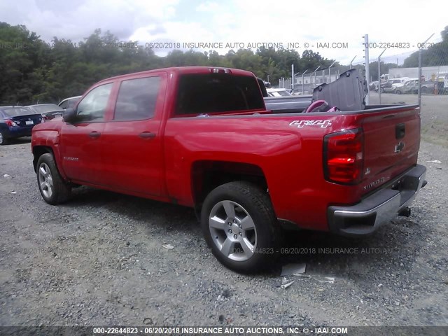 3GCUKNEC0HG355978 - 2017 CHEVROLET SILVERADO K1500/K1500 LS RED photo 3