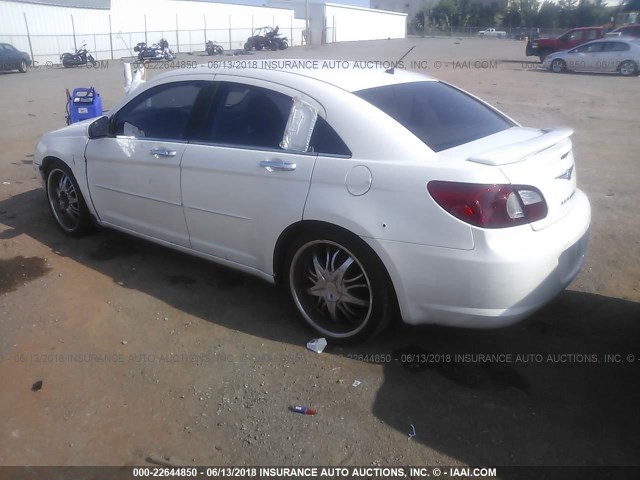 1C3LC46K07N514324 - 2007 CHRYSLER SEBRING WHITE photo 3