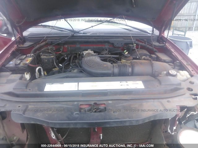 5LMRU27L5XLJ05691 - 1999 LINCOLN NAVIGATOR 勃艮第红 照片 10