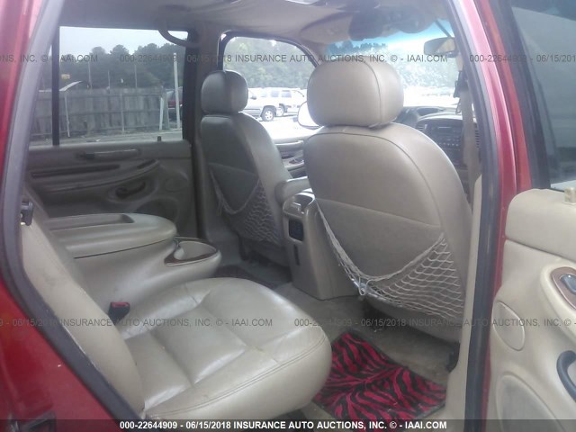 5LMRU27L5XLJ05691 - 1999 LINCOLN NAVIGATOR 勃艮第红 照片 8