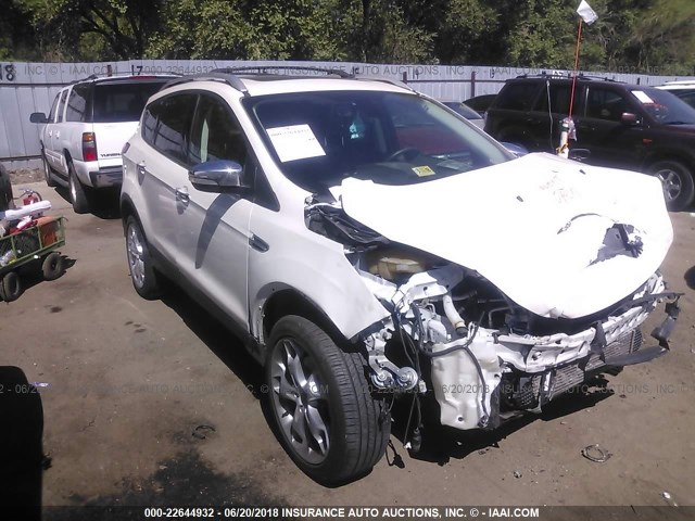 1FMCU9J93DUD07966 - 2013 FORD ESCAPE TITANIUM Beyaz fotoğraf 1