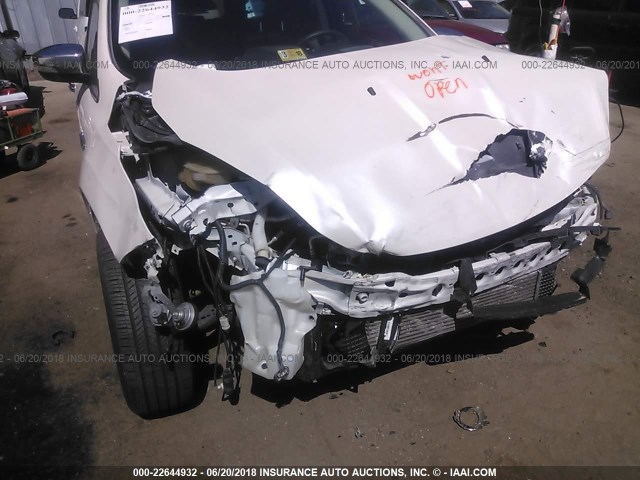 1FMCU9J93DUD07966 - 2013 FORD ESCAPE TITANIUM Beyaz fotoğraf 6