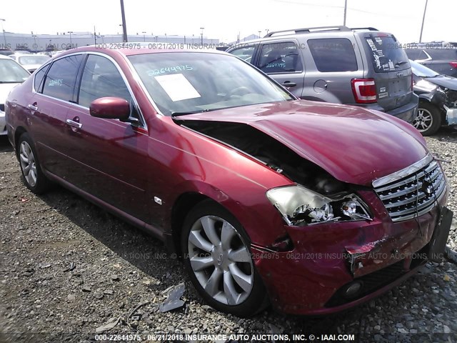 JNKAY01F96M263653 - 2006 INFINITI M35 SPORT RED photo 6