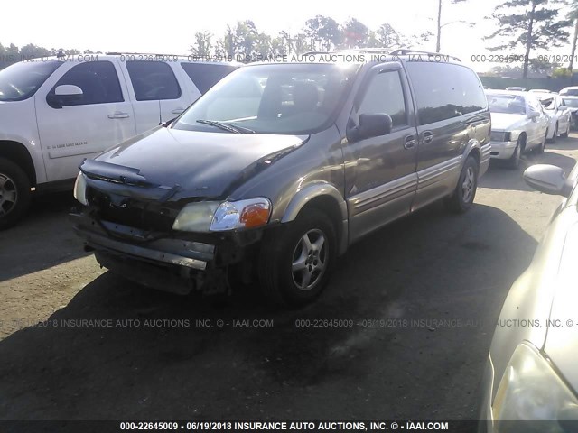 1GMDX03E53D132684 - 2003 PONTIAC MONTANA GRAY photo 2