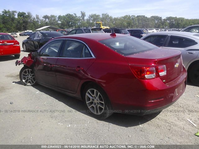 1G11C5SL6EF256236 - 2014 CHEVROLET MALIBU 1LT 栗色 照片 3