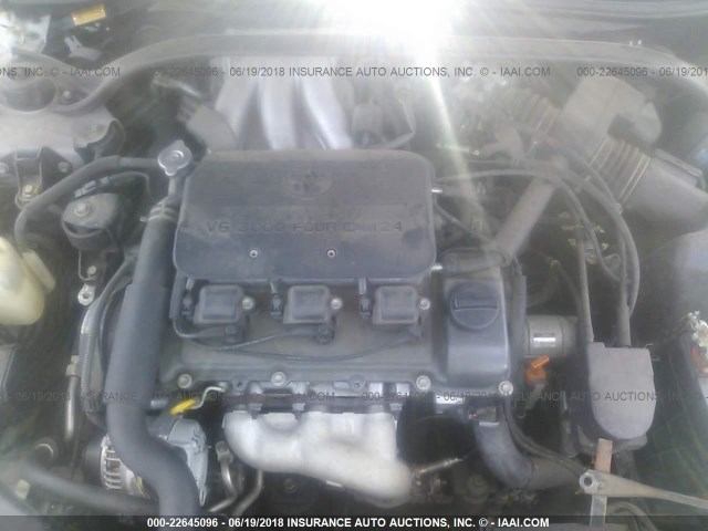 2T1FF28P7YC411371 - 2000 TOYOTA CAMRY SOLARA SE/SLE 银色 照片 10