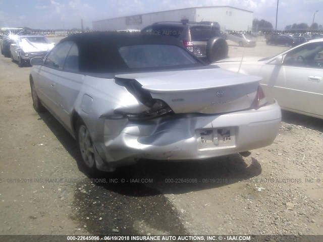 2T1FF28P7YC411371 - 2000 TOYOTA CAMRY SOLARA SE/SLE 银色 照片 6