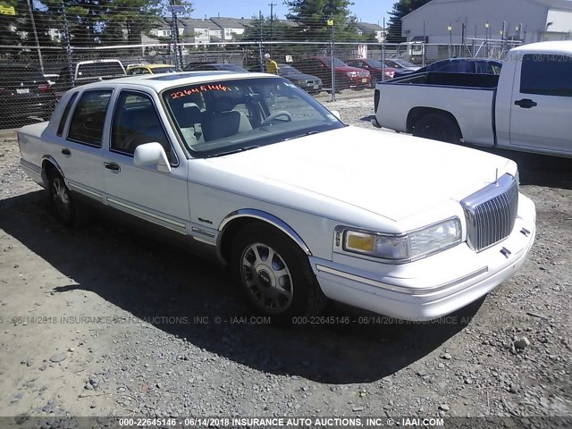 1LNLM82W7VY695146 - 1997 LINCOLN TOWN CAR SIGNATURE/TOURING WHITE photo 1