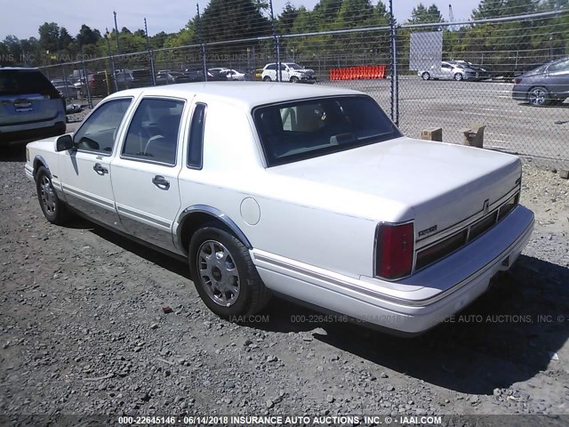 1LNLM82W7VY695146 - 1997 LINCOLN TOWN CAR SIGNATURE/TOURING WHITE photo 3