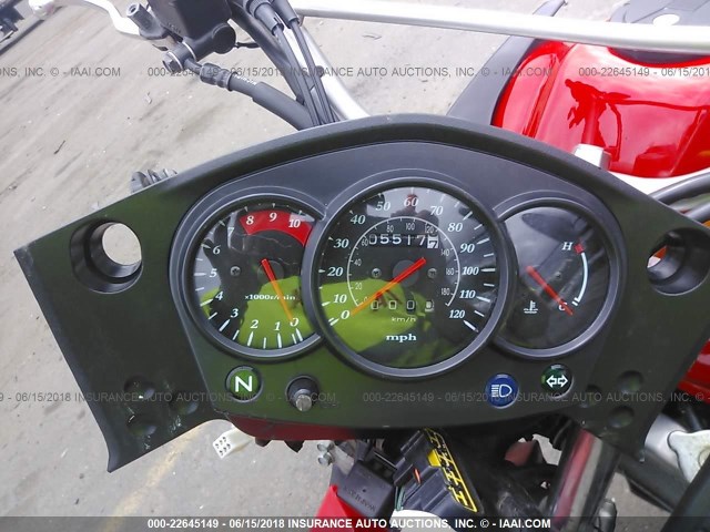 JKAKLEE109DA22601 - 2009 KAWASAKI KL650 E RED photo 7