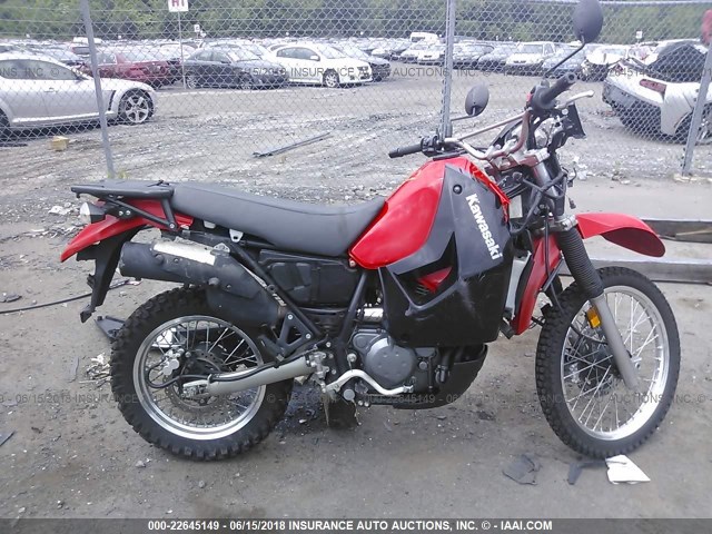 JKAKLEE109DA22601 - 2009 KAWASAKI KL650 E RED photo 8