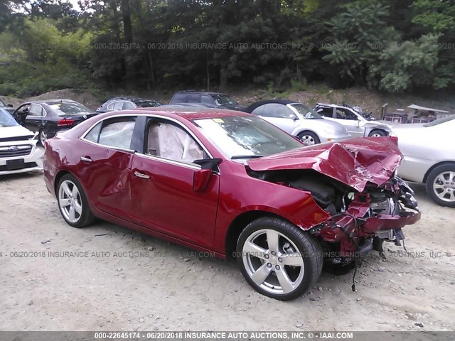 1G11J5SX0EF291816 - 2014 CHEVROLET MALIBU LTZ 红色 照片 1