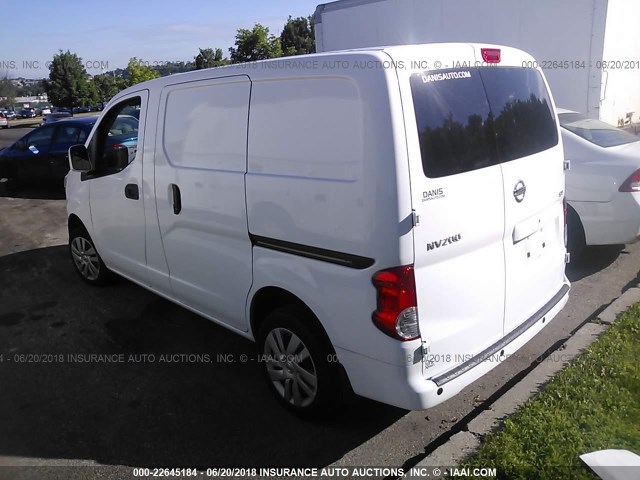 3N6CM0KN3HK694176 - 2017 NISSAN NV200 2.5S/2.5SV WHITE photo 3