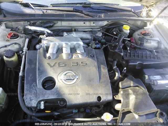 JN1DA31D52T451351 - 2002 NISSAN MAXIMA GLE/GXE/SE TAN photo 10