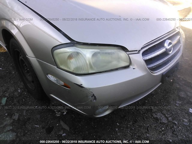 JN1DA31D52T451351 - 2002 NISSAN MAXIMA GLE/GXE/SE TAN photo 6