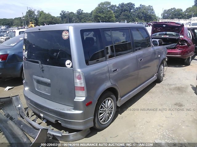 JTLKT324664051364 - 2006 TOYOTA SCION XB Gümüş foto 4