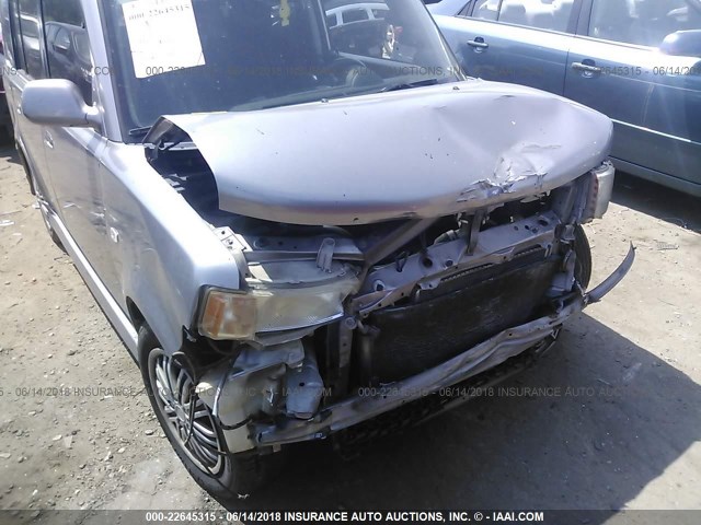 JTLKT324664051364 - 2006 TOYOTA SCION XB Gümüş foto 6