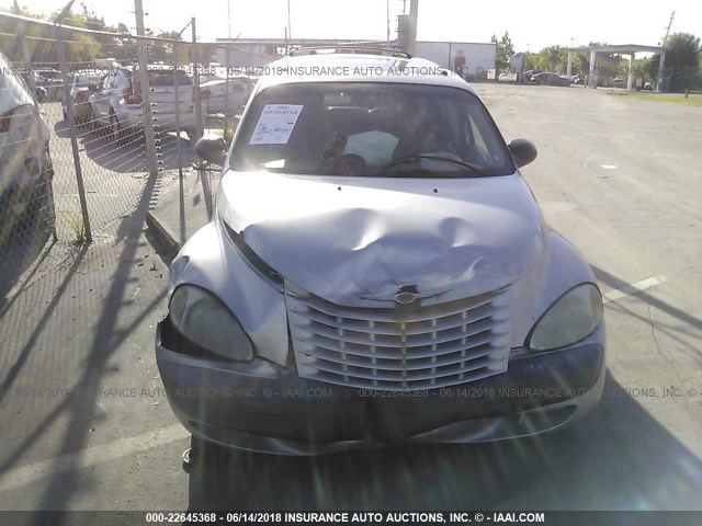 3C8FY4BB41T290674 - 2001 CHRYSLER PT CRUISER SILVER photo 6