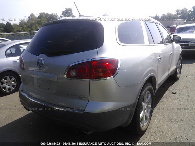 5GAEV23738J293668 - 2008 BUICK ENCLAVE CXL TAN photo 4