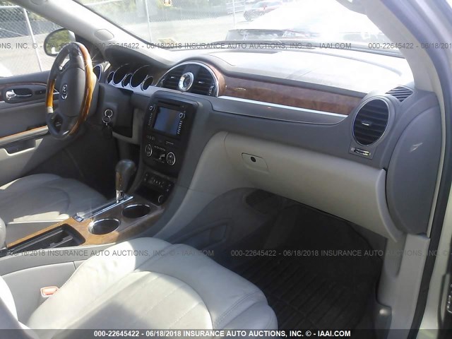 5GAEV23738J293668 - 2008 BUICK ENCLAVE CXL TAN photo 5