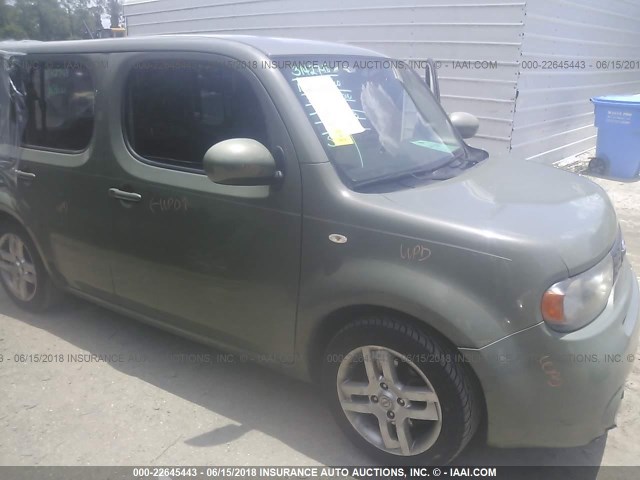 JN8AZ28R39T116138 - 2009 NISSAN CUBE S/SL GREEN photo 1