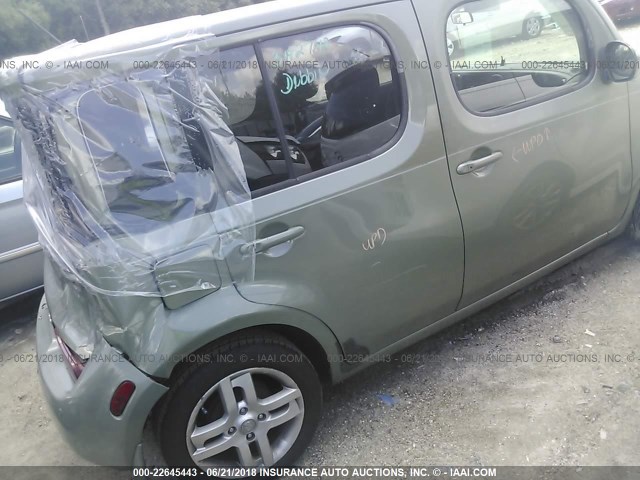 JN8AZ28R39T116138 - 2009 NISSAN CUBE S/SL GREEN photo 4